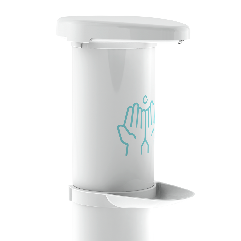 Dispensador de alcohol en gel c/ pedal - UMA | Blanco