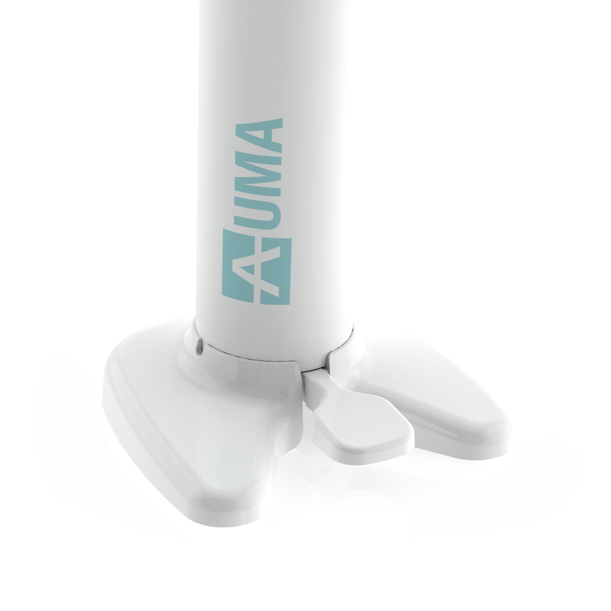 Dispensador de álcool gel com pedal UMA | Branco