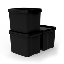 Load image into Gallery viewer, 25l and 30l EMstore boxes with lid | black
