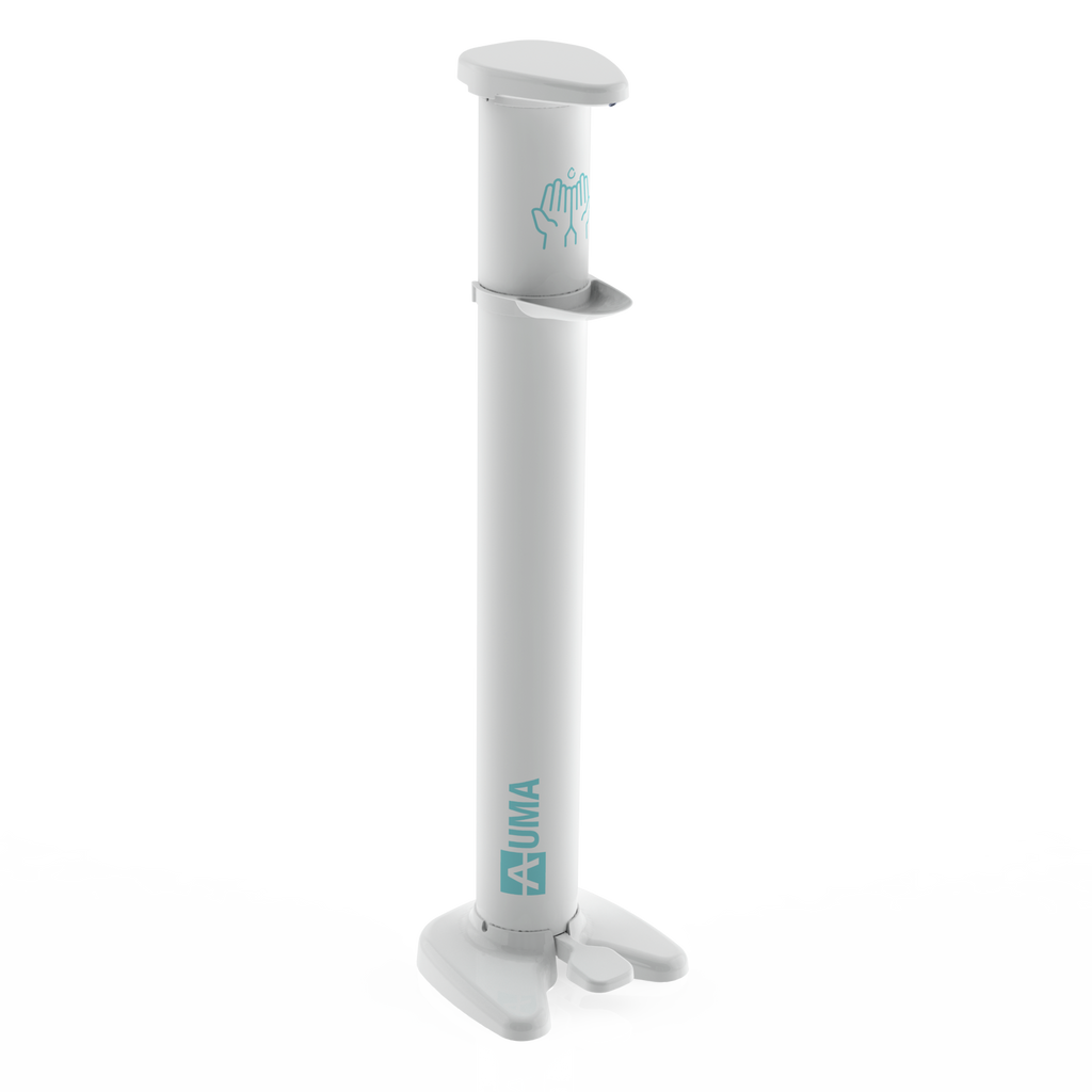 Dispensador de alcohol en gel c/ pedal - UMA | Blanco