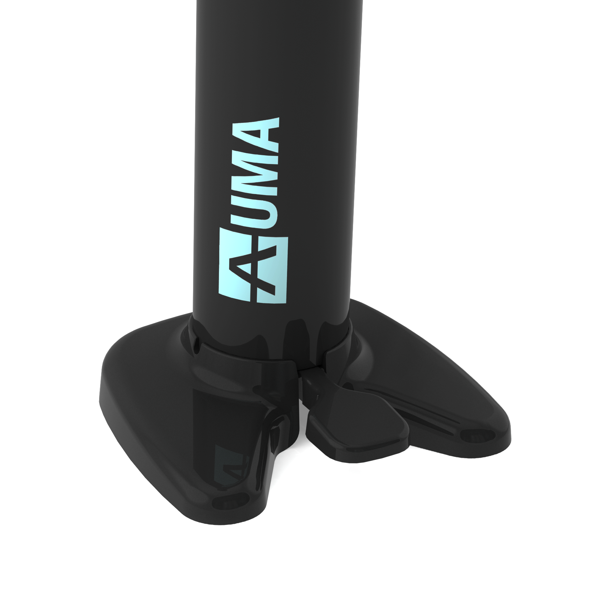 Dispensador de álcool gel com pedal UMA | Preto